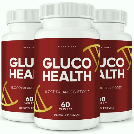 Gluco Health four bottle pack